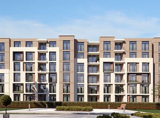 شقة مطلة على الحديقة في شية ريزيدنس سراي | 155 متر