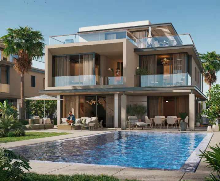 في بي اكس بالم هيلز اشتري فيلا 400 متر مربع مع مقدم 5% فقط